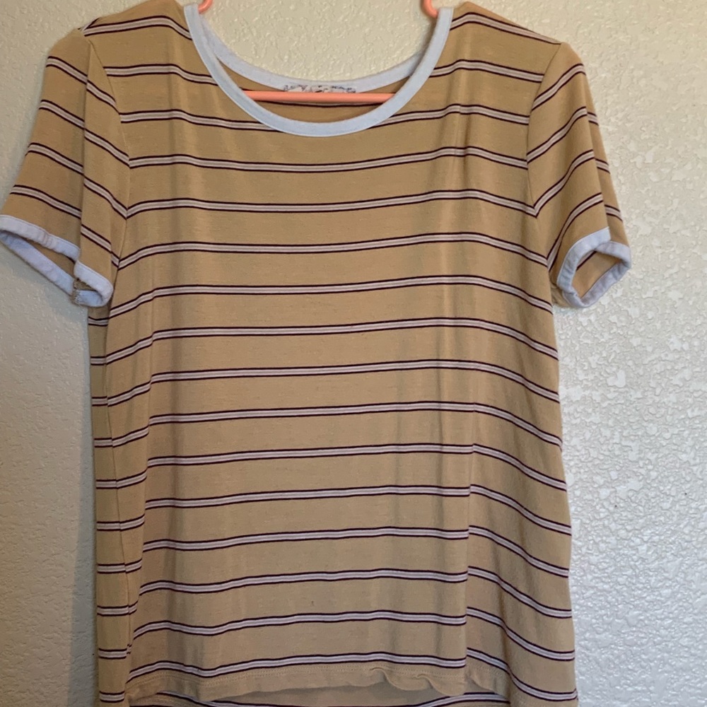 Yellow Stripped shirt